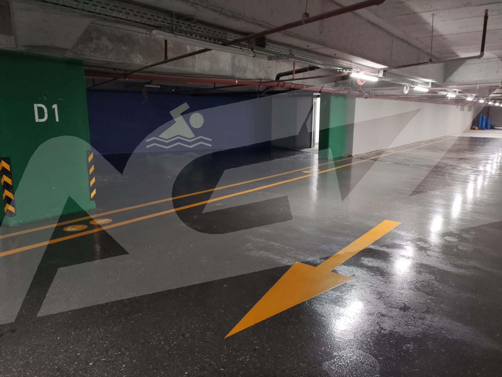 Otopark Boyama Çizgi ve Yönlendirme Uygulamaları