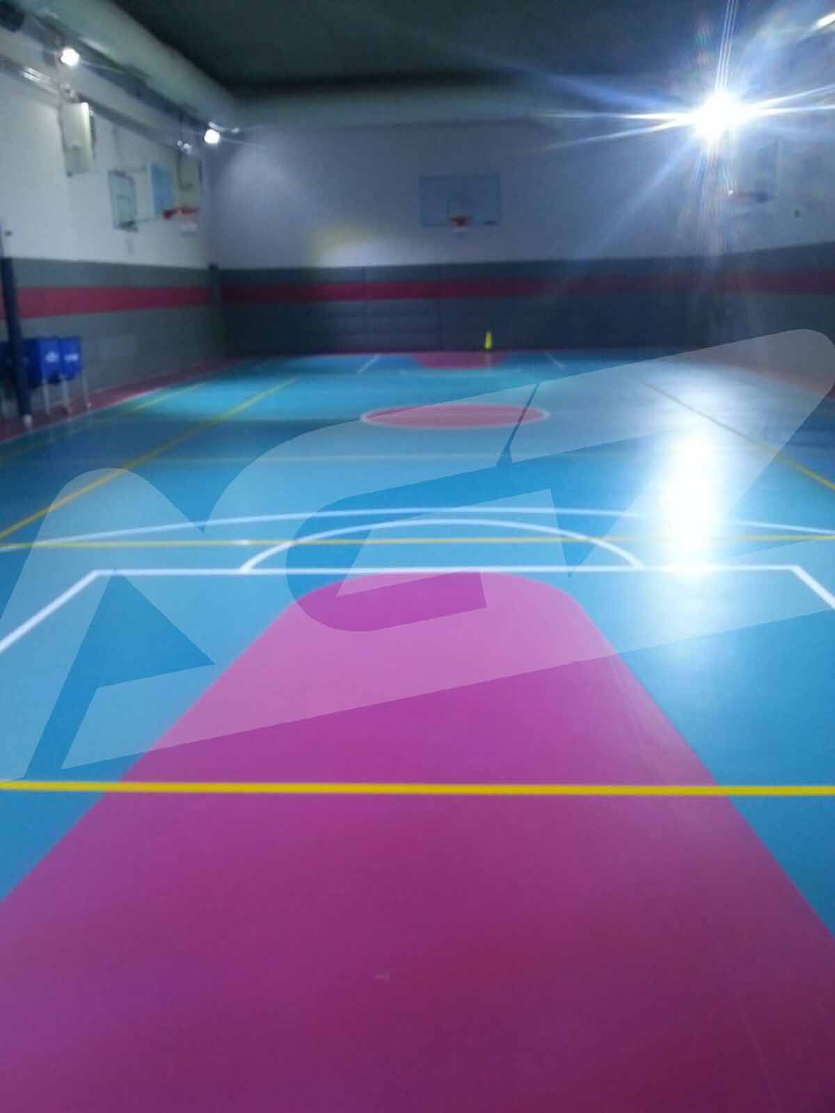 Spor Saha Zemin Boyama ve Çizgi Uygulamaları