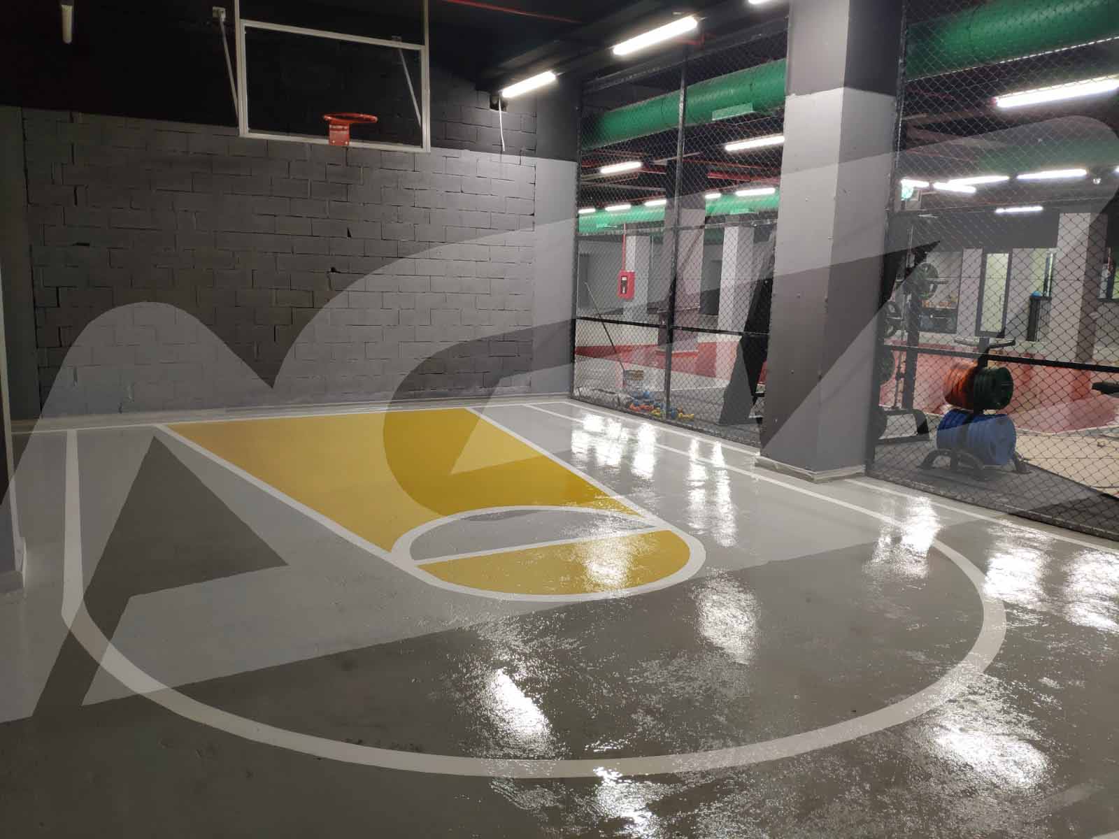 Spor Saha Zemin Boyama ve Çizgi Uygulamaları