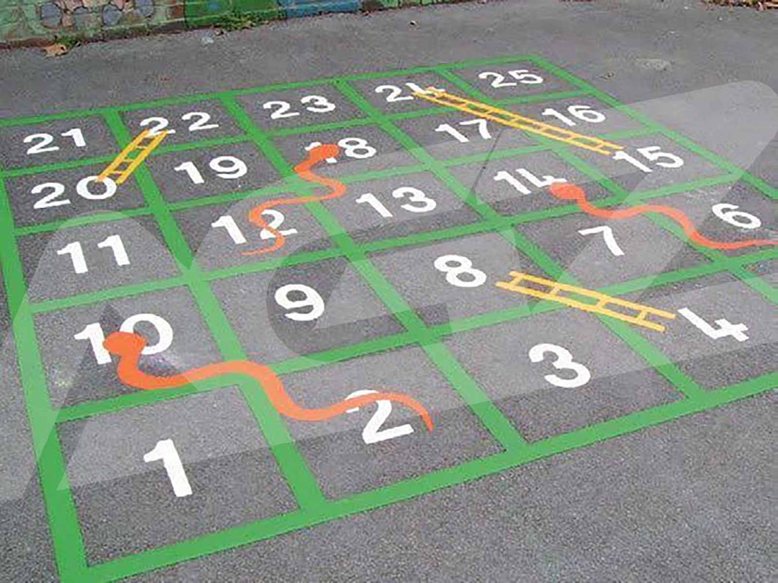 Okul Oyun ve Parkur Alan Boyama Çizgi Uygulamaları