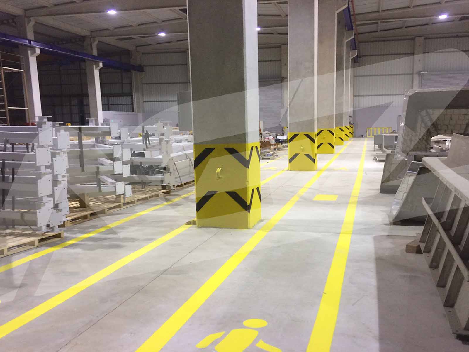 Bordür-Kolon-Duvar Boyama ve Tarama Uygulamaları