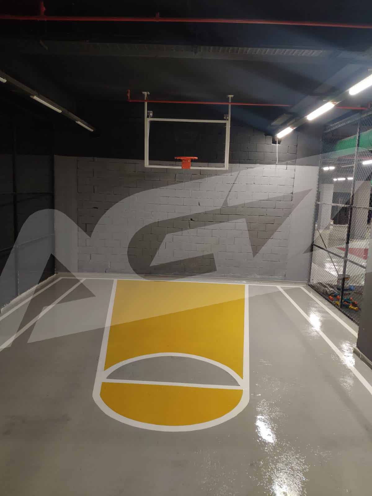 Spor Saha Zemin Boyama ve Çizgi Uygulamaları