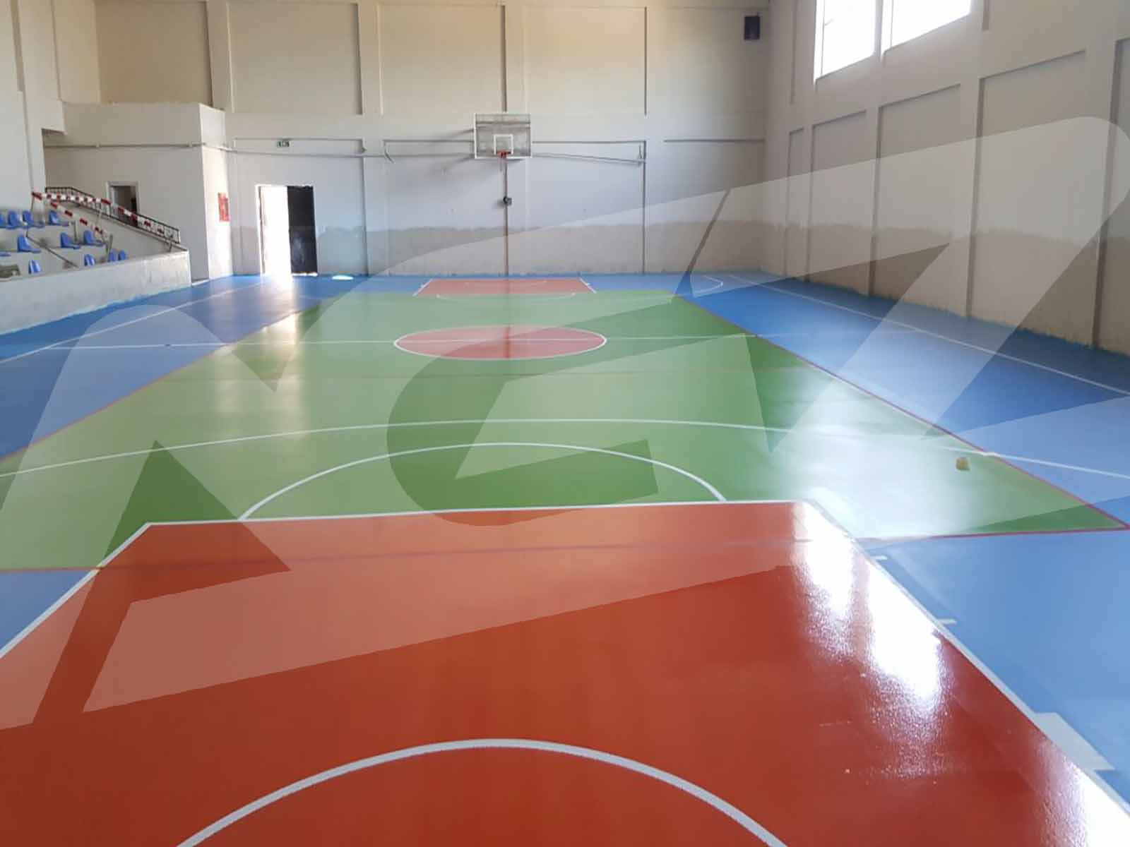 Spor Saha Zemin Boyama ve Çizgi Uygulamaları