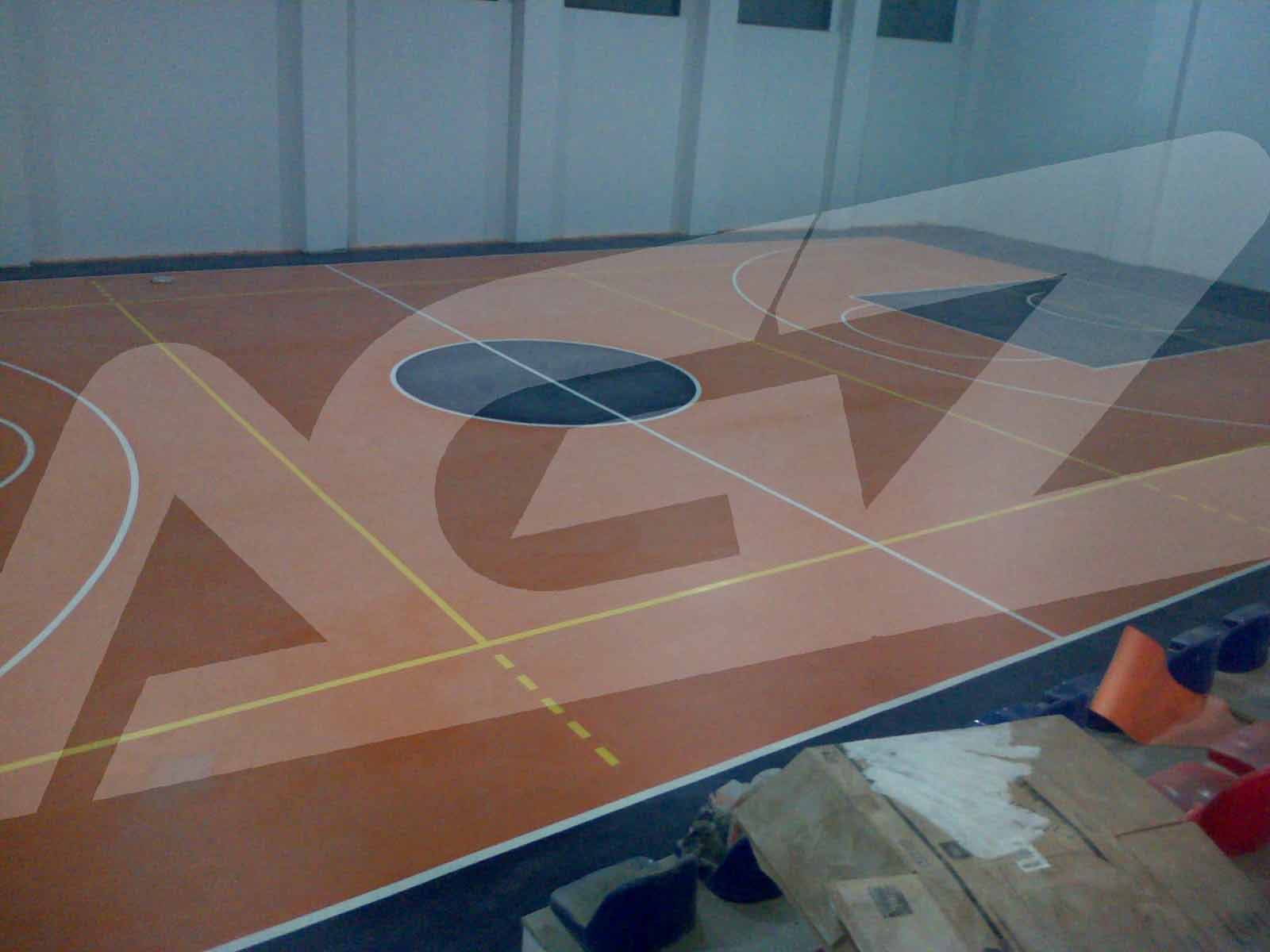 Spor Saha Zemin Boyama ve Çizgi Uygulamaları