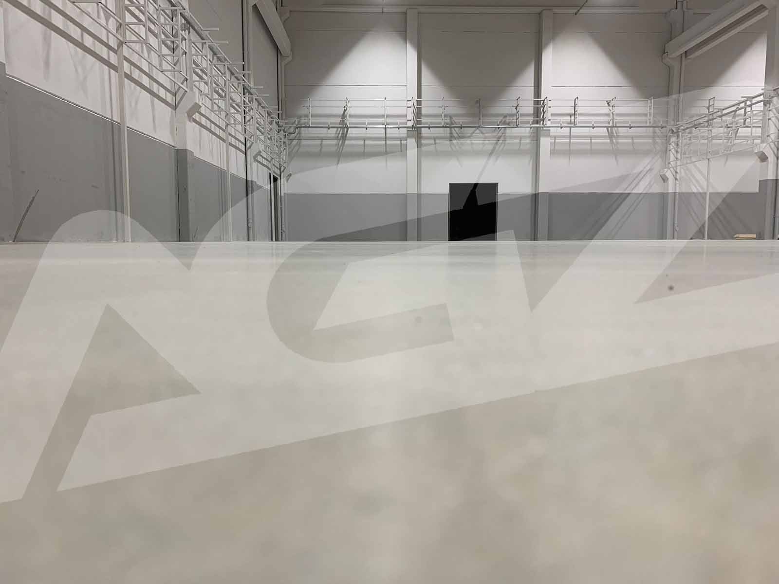 Beton Zemin Yarı Parlak Uygulama