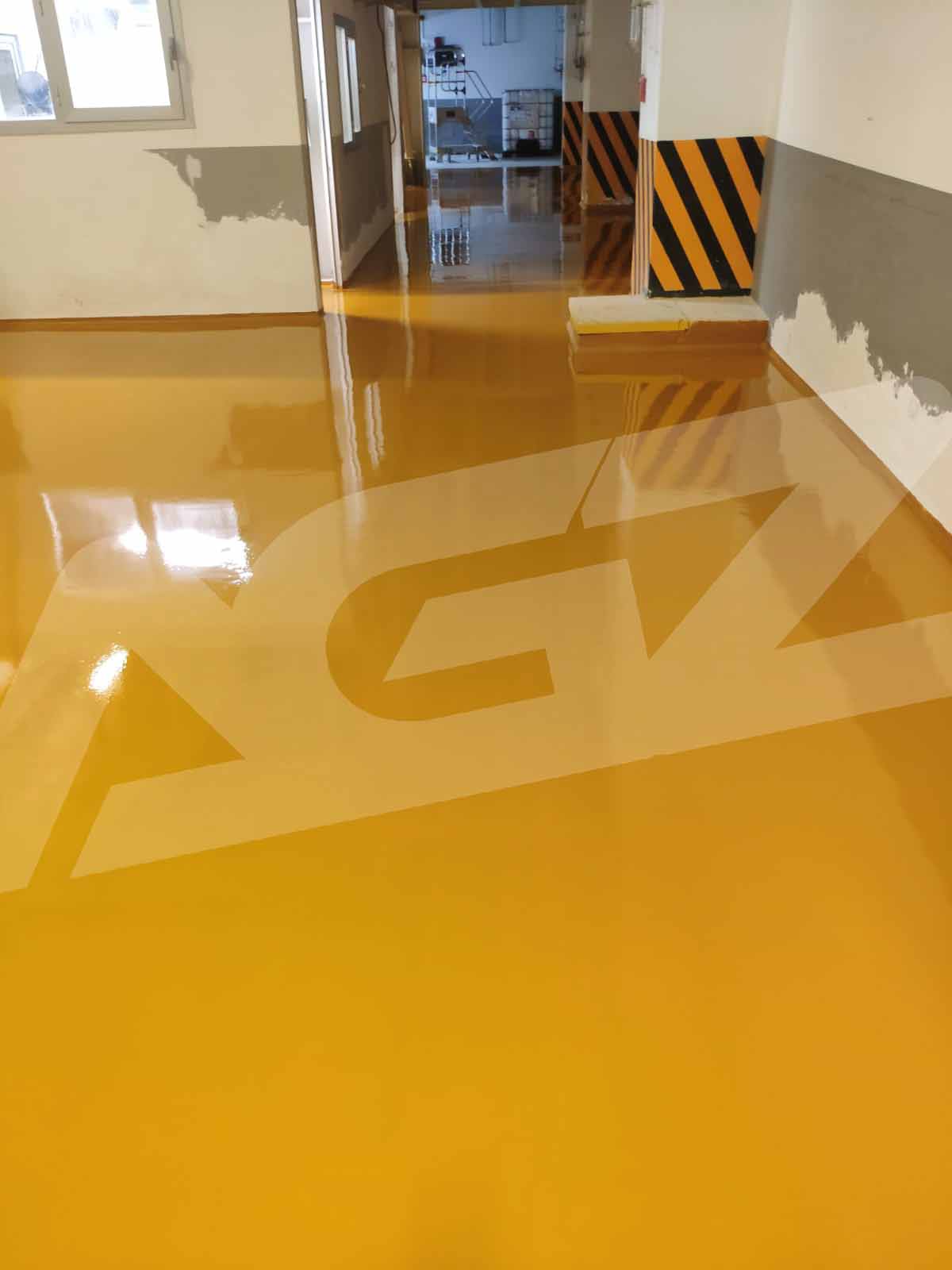 Poliüretan Beton Ucrete Yüksek Dayanımlı Zemin Uygulaması