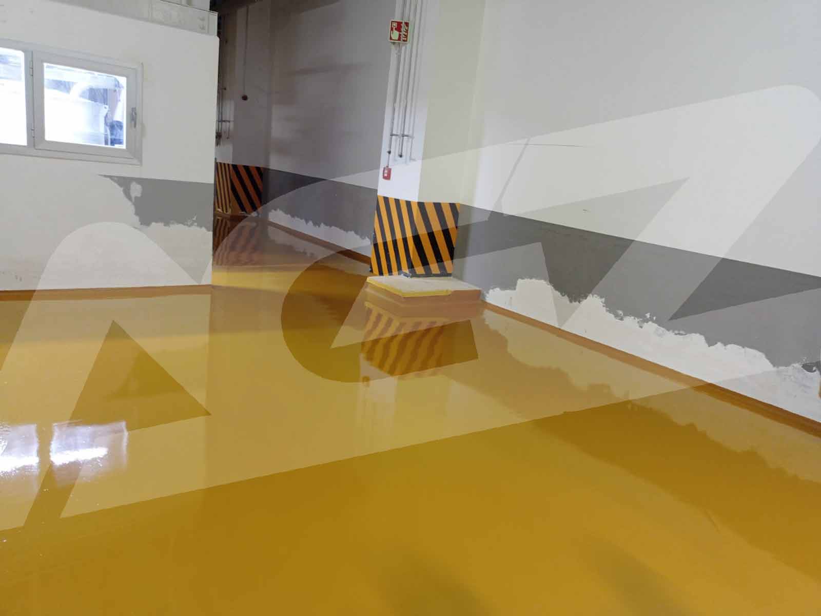 Poliüretan Beton Ucrete Yüksek Dayanımlı Zemin Uygulaması