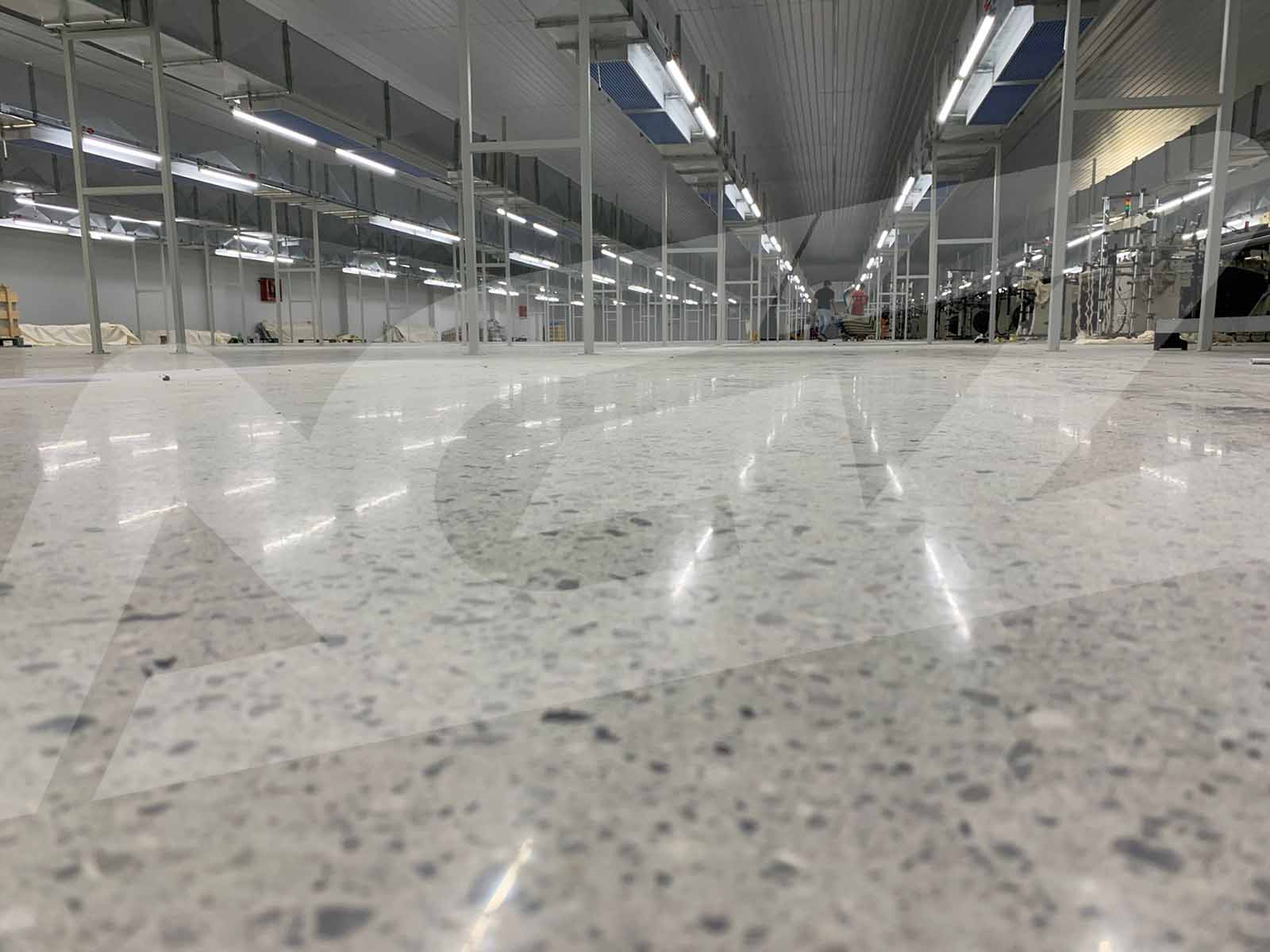 Beton Zemin Tam Parlatma Uygulaması