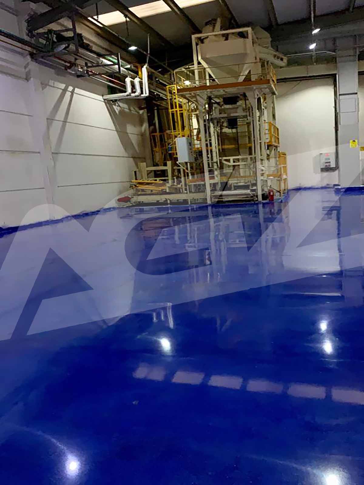 Beton Zemin Tam Parlatma Renklendirme Uygulaması