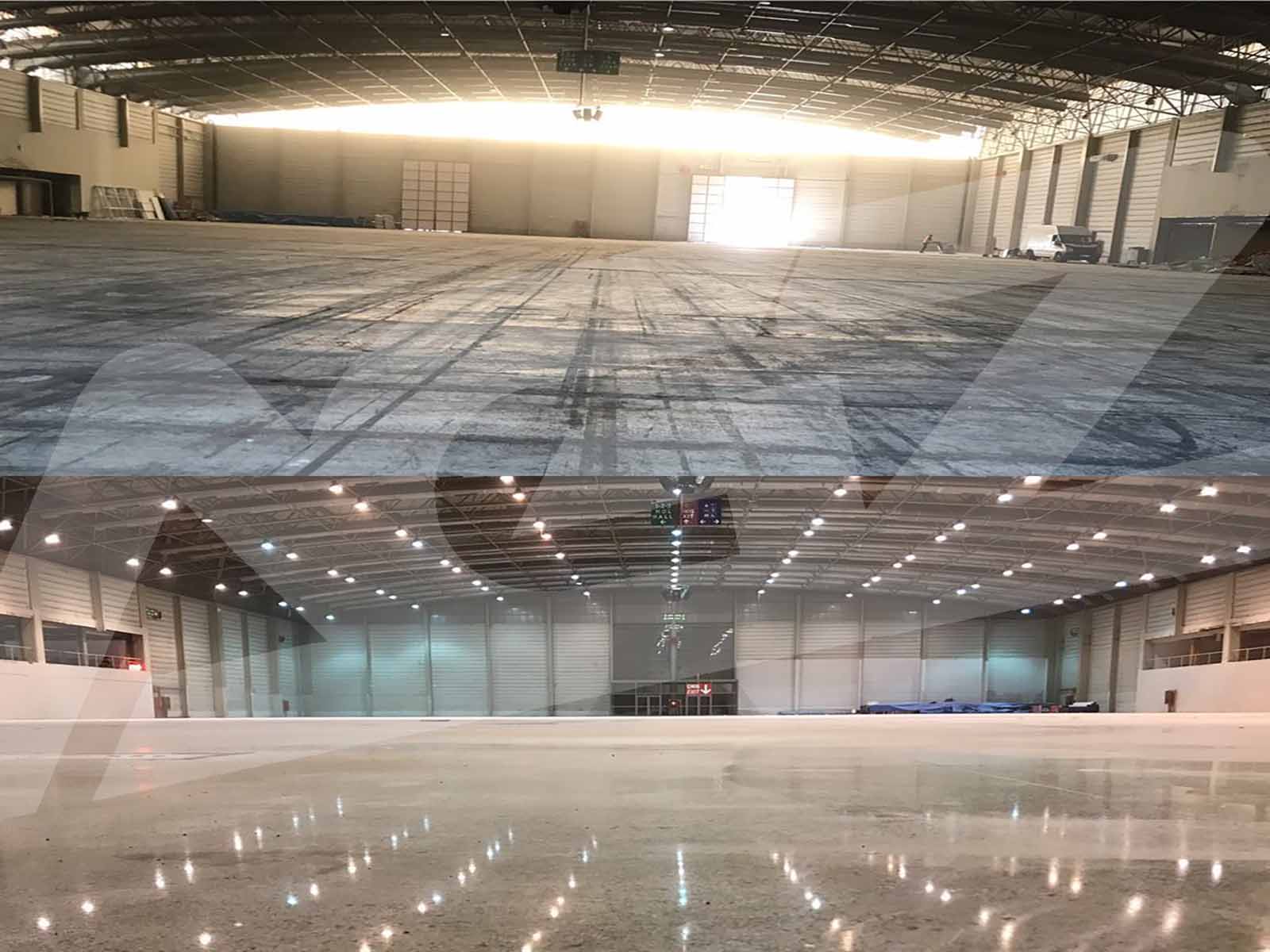 Beton Zemin Tam Parlatma Uygulaması