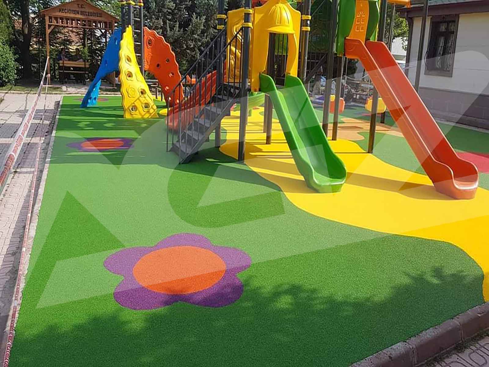 Sbr-Epdm Kauçuk Dökme Kaplama Uygulaması