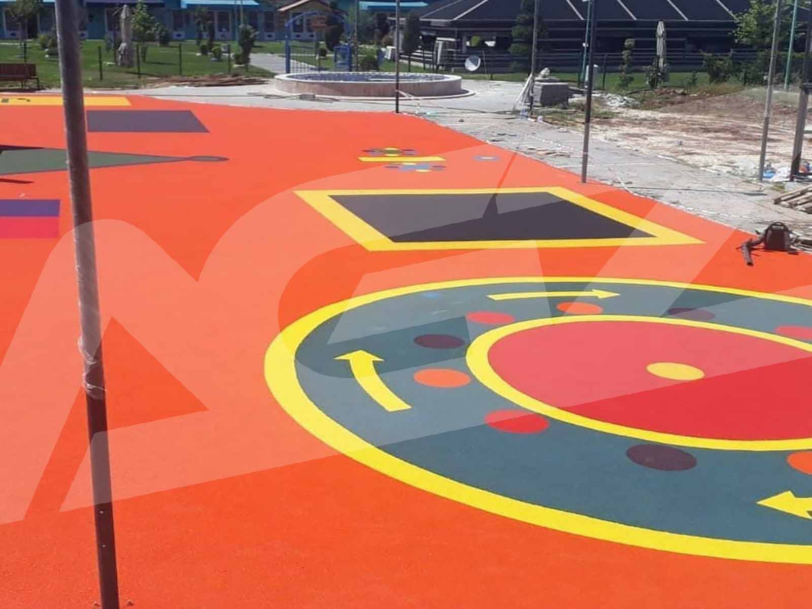 Sbr-Epdm Kauçuk Dökme Kaplama Uygulaması