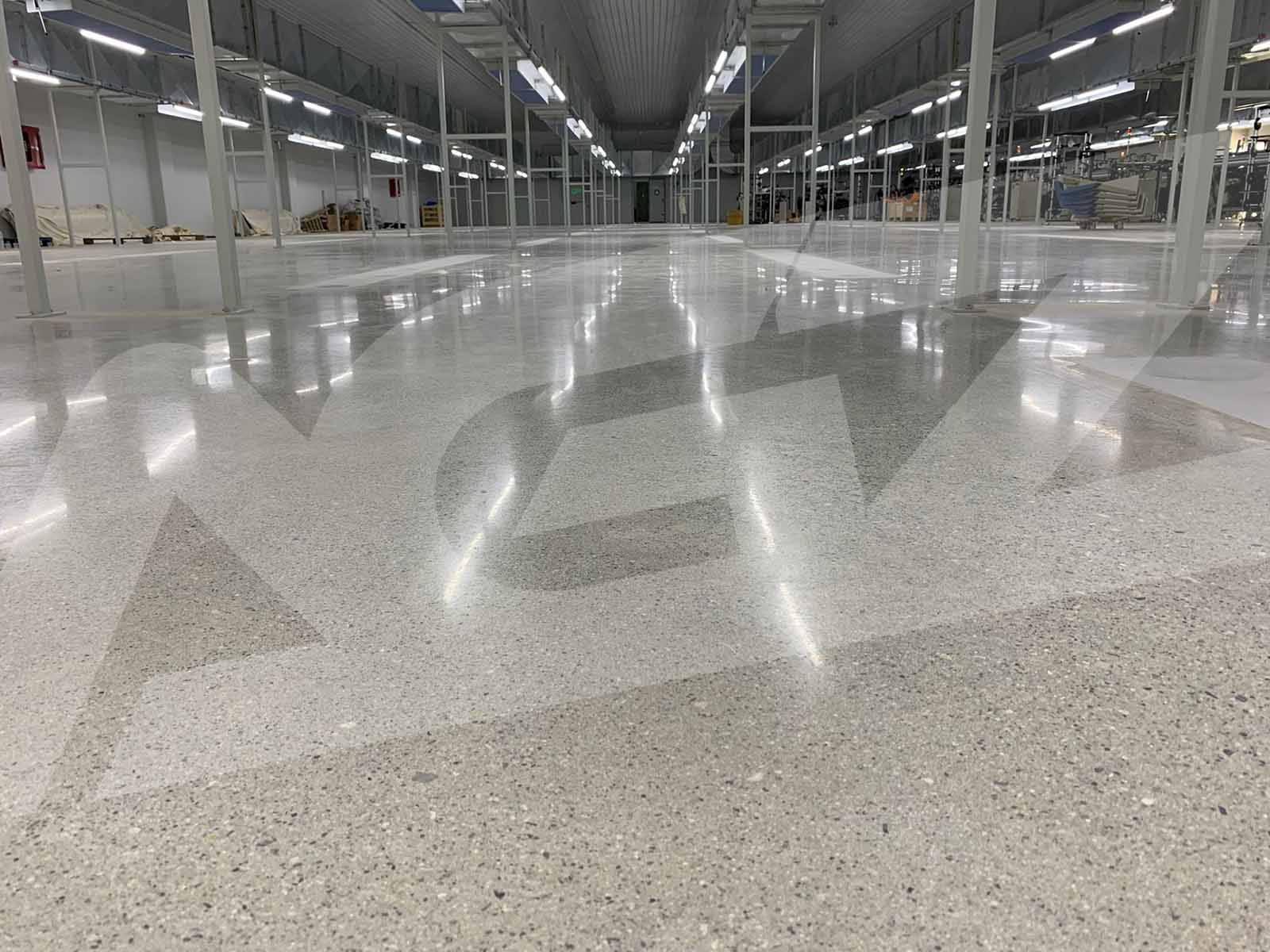 Beton Zemin Tam Parlatma Uygulaması