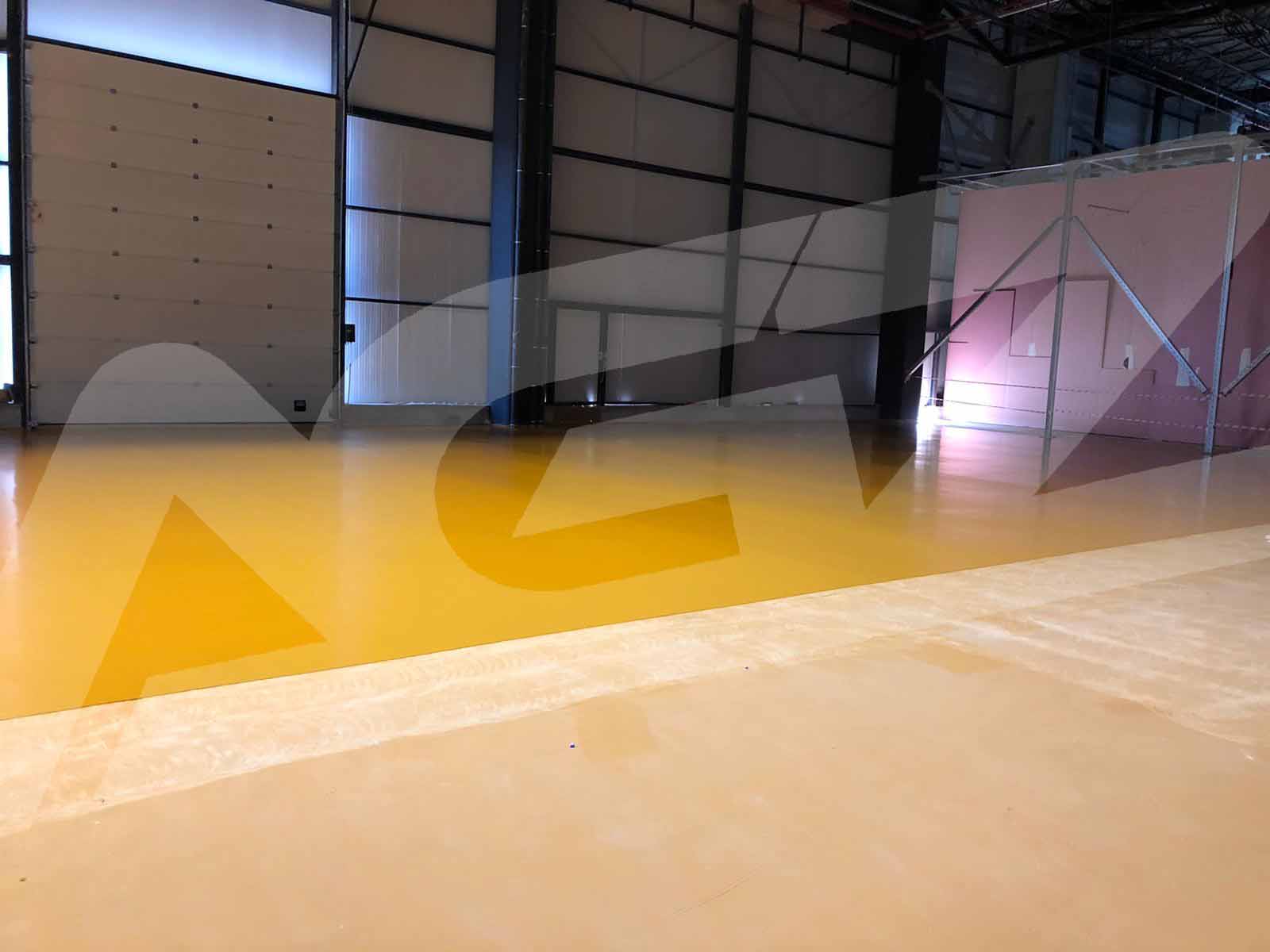 Poliüretan Beton Ucrete Yüksek Dayanımlı Zemin Uygulaması