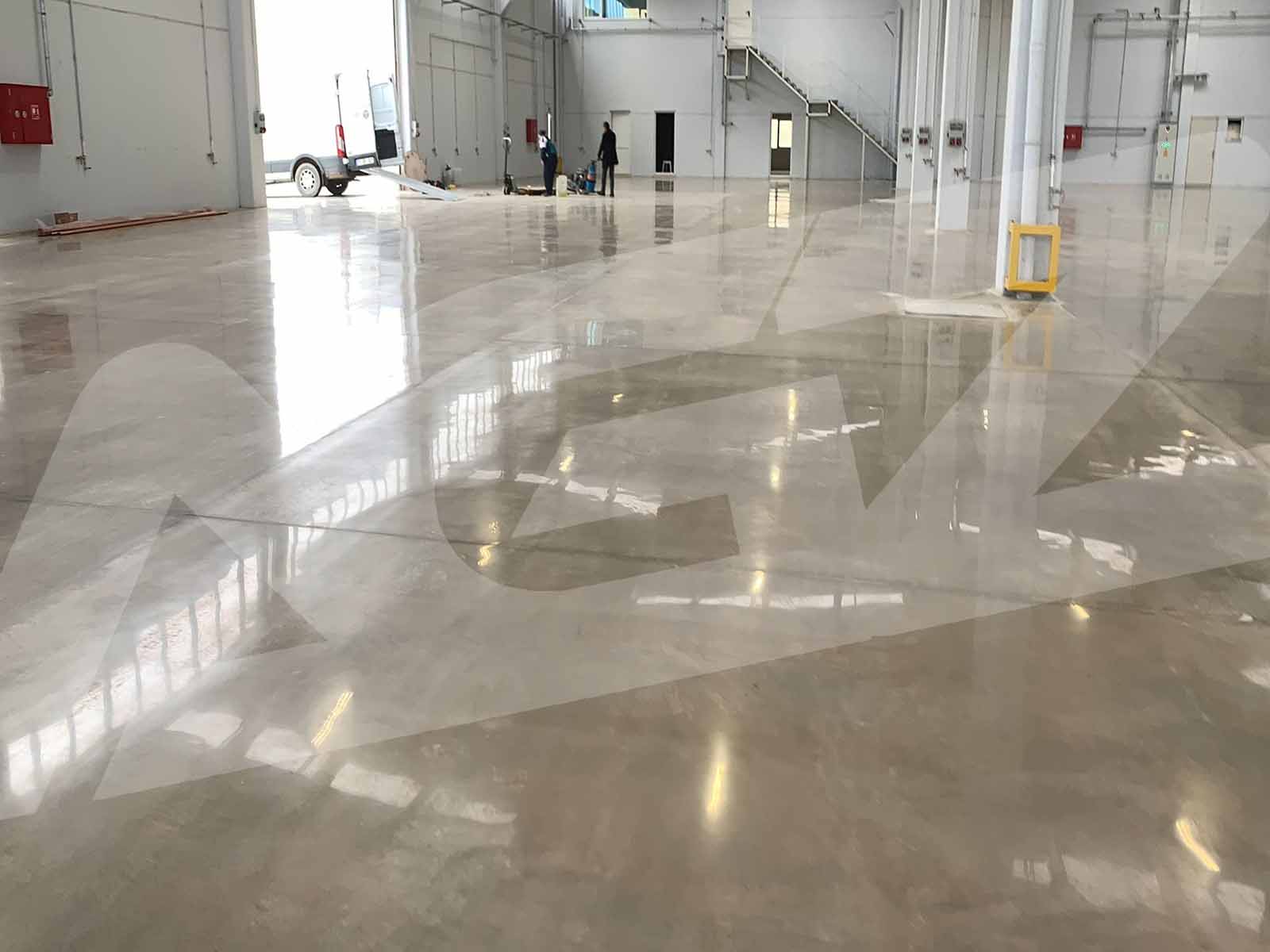 Beton Zemin Tam Parlatma Uygulaması