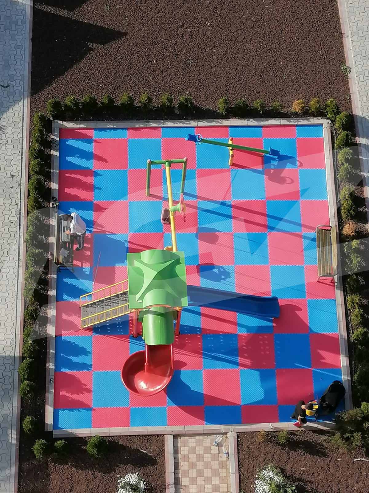 Sbr-Epdm Kauçuk Dökme Kaplama Uygulaması